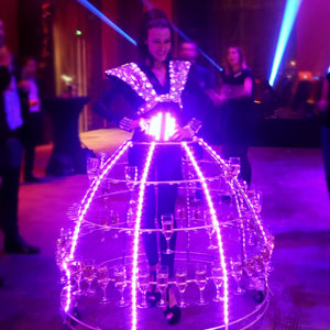 Robe à champagne thème Futuriste SOFINCO