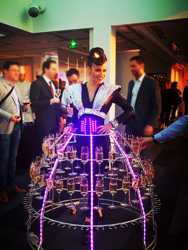 Dame Jupe Champagne Futur à Paris