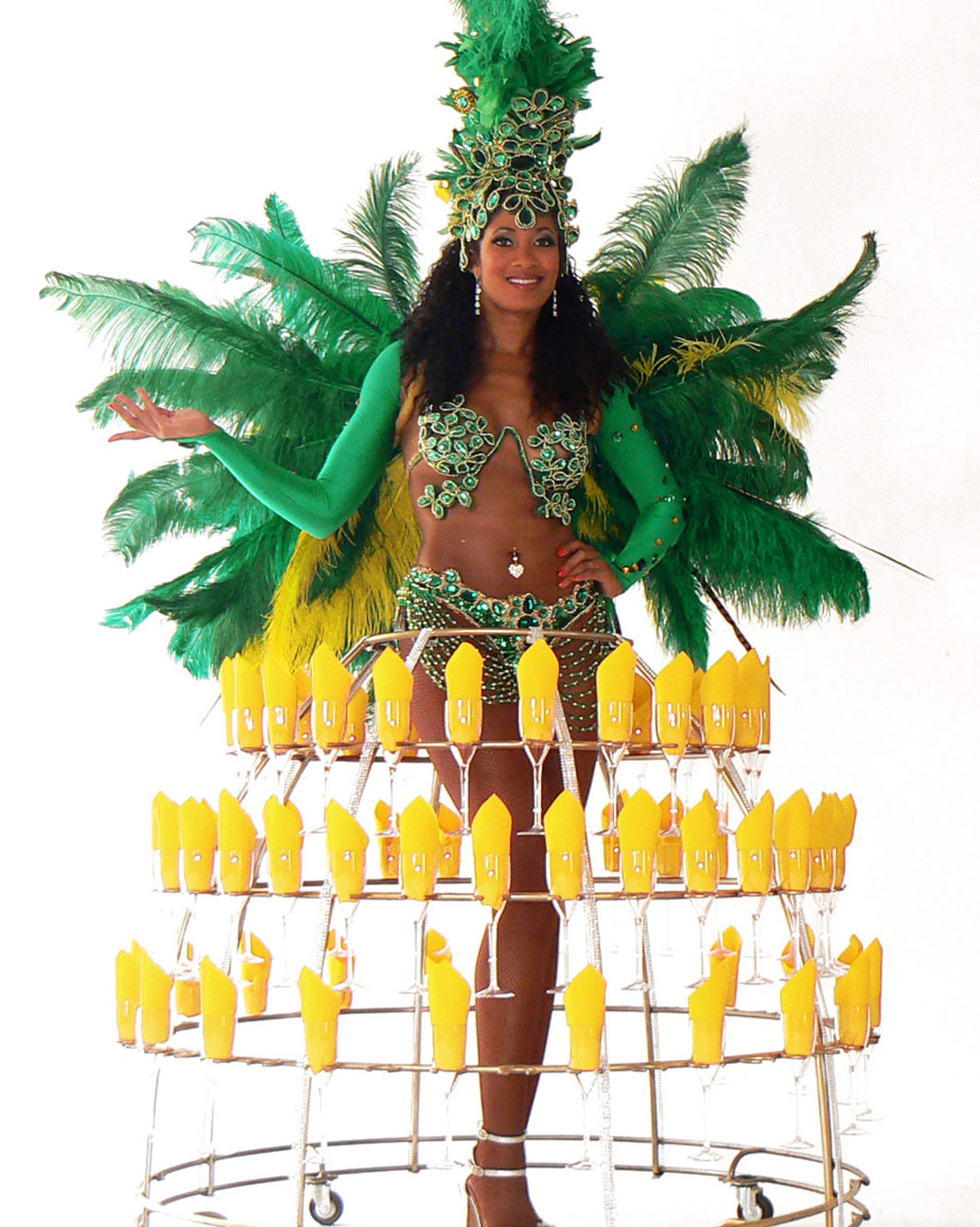 Animation Cocktails aux couleurs du Brésil, costume festif et exotique